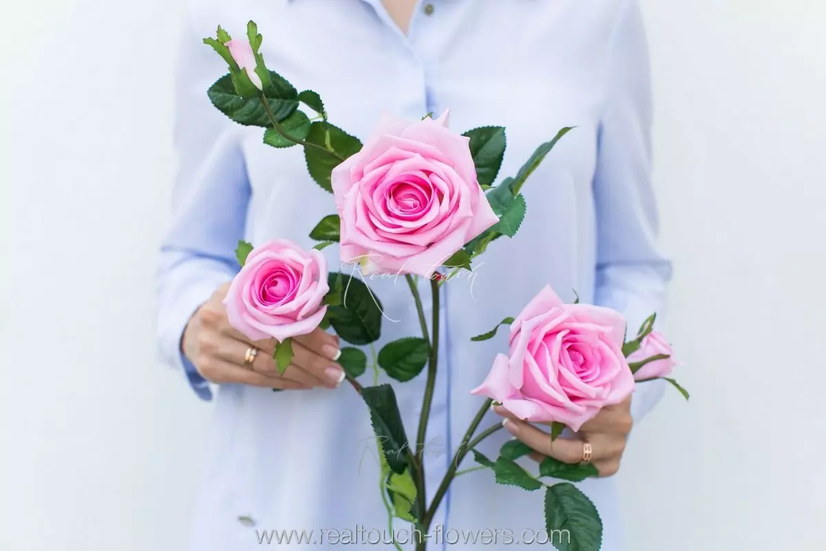 Open Rose 3+2 - pink Open Rose 3+2 - pink