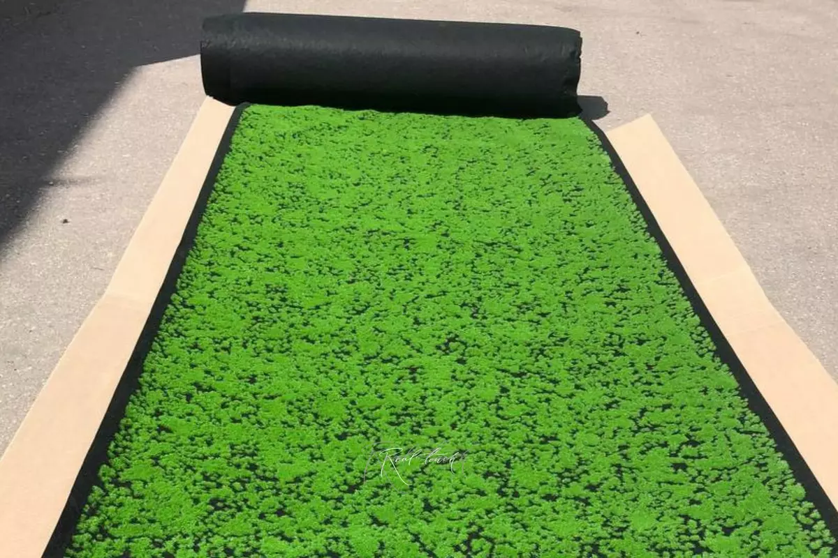 Moss mat in roll 1*20m ( price for 1m ) - green Moss mat in roll 1*20m ( price for 1m ) - green