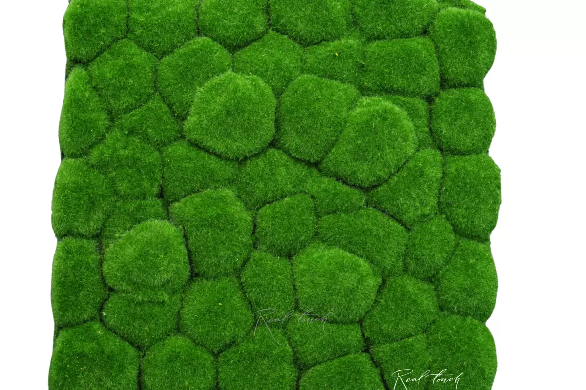 Moss mat with hummocks 50*50cm - green Moss mat with hummocks 50*50cm - green