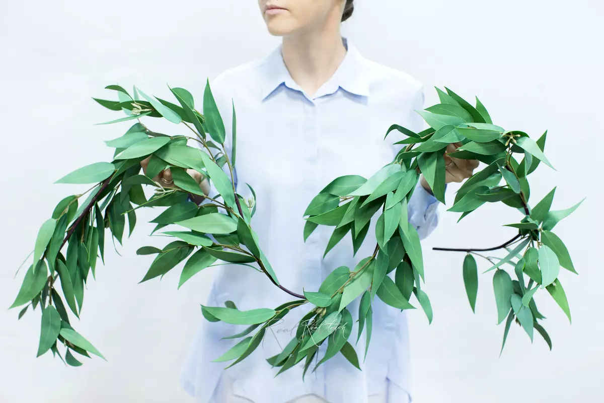 Eucalyptus Perrin Garland - green Eucalyptus Perrin Garland - green