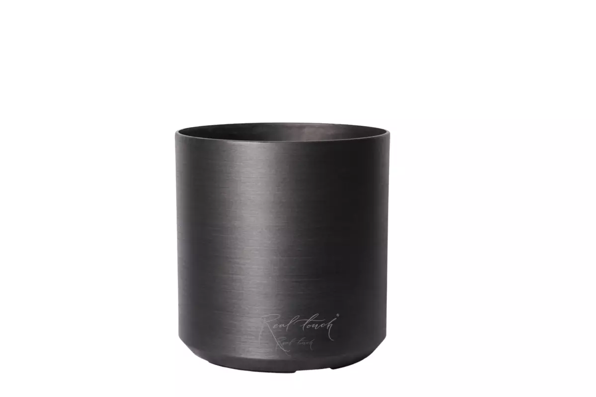 Flowerpot SL6071.A - Metallic (obsidian)