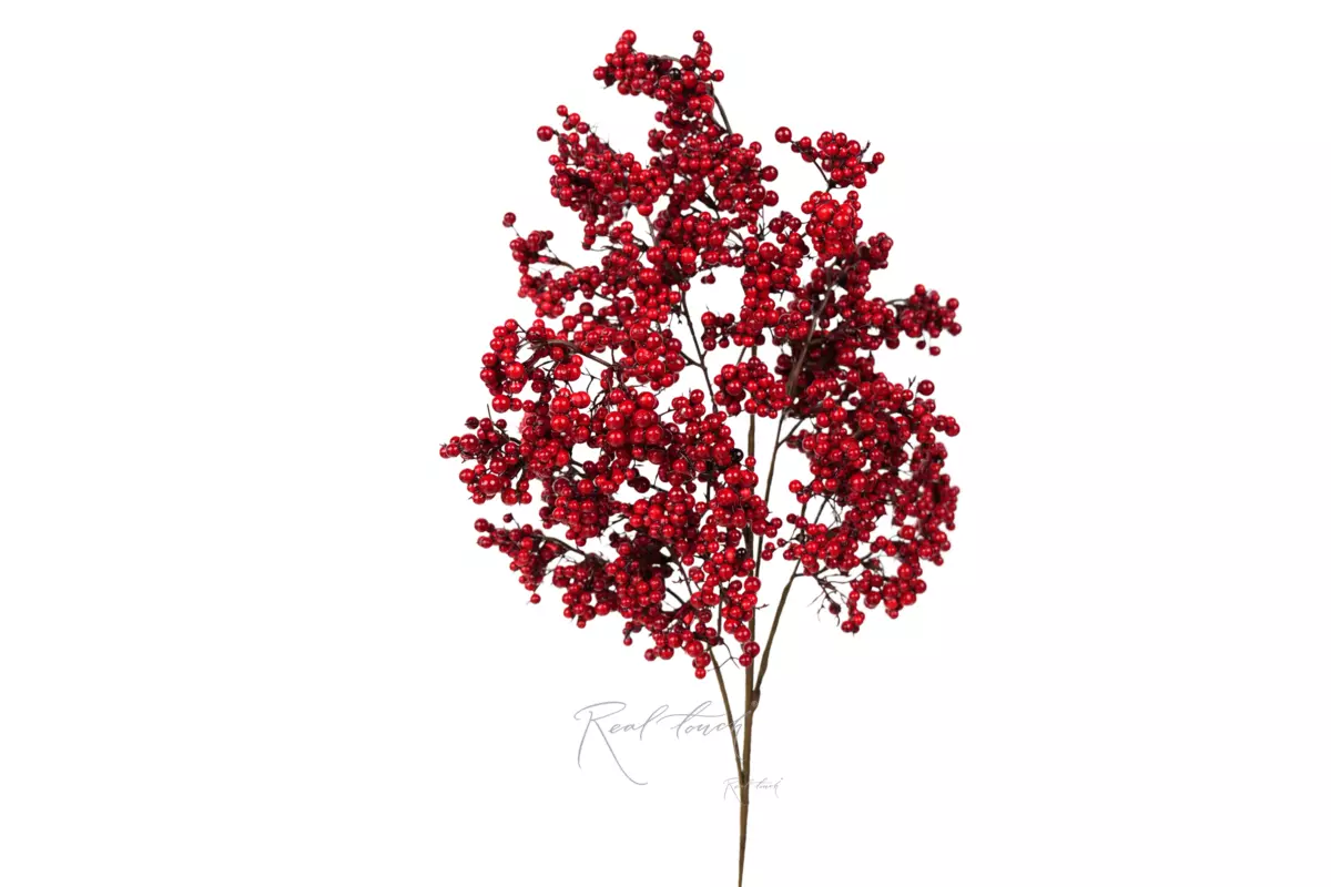 Ilex branch large - red Ilex branch large - red