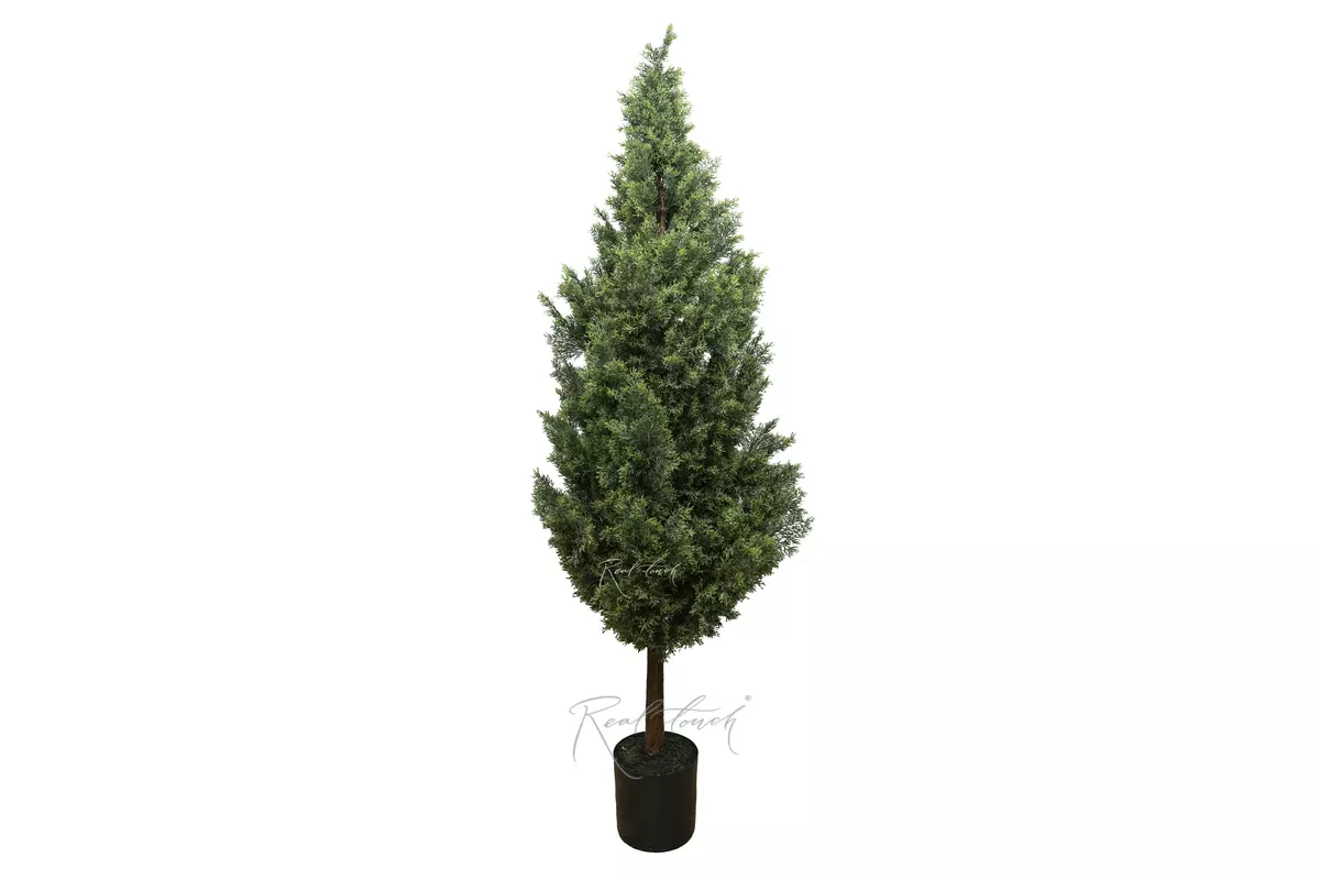 Real Touch Juniper 72" (180cm) - white green Real Touch Juniper 72" (180cm) - white green