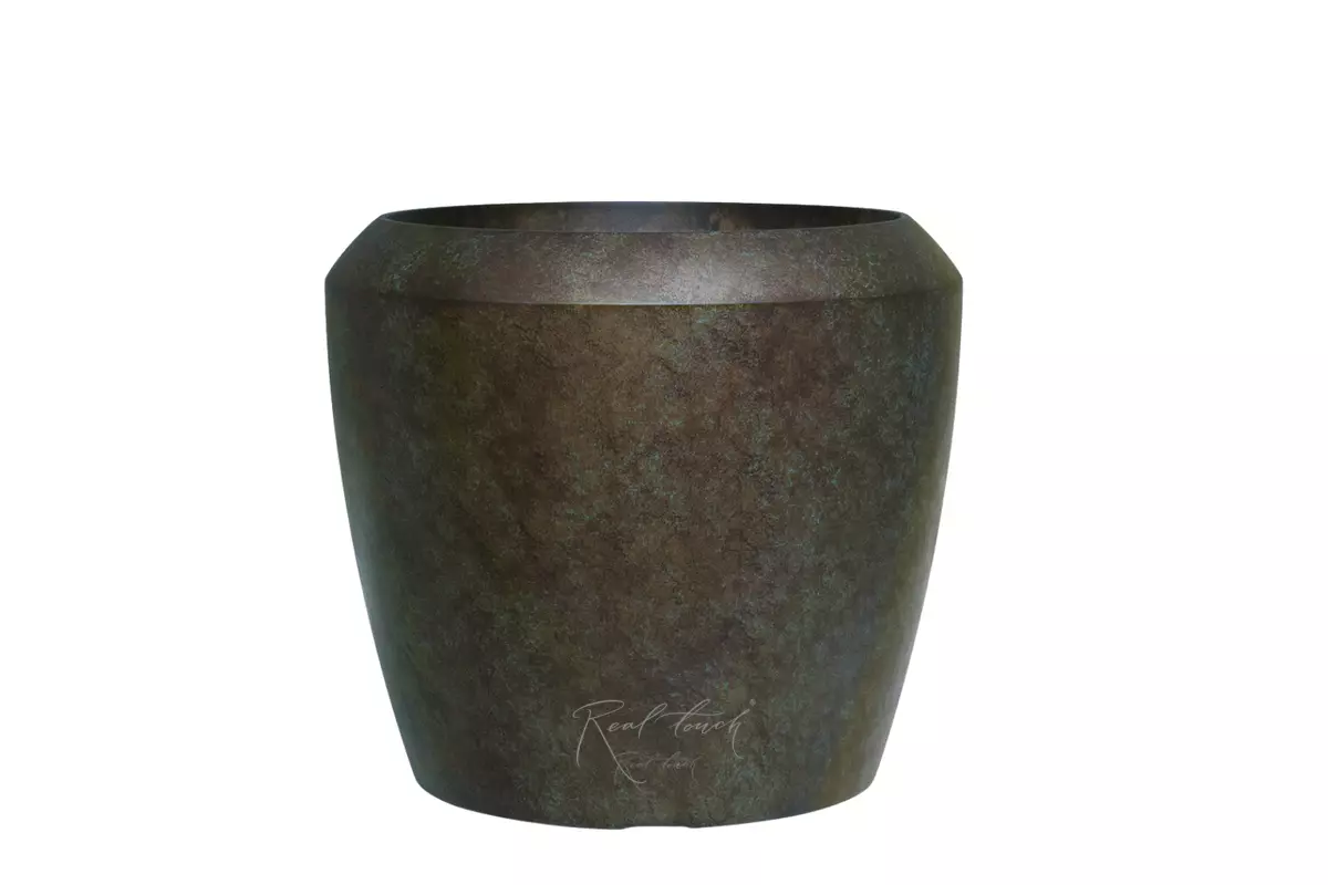 Flowerpot GL8629.A - Metallic (patina)