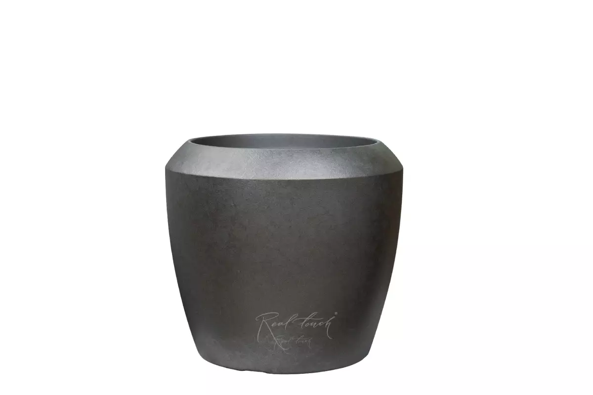 Flowerpot GL8629.B - Metallic (pewter)