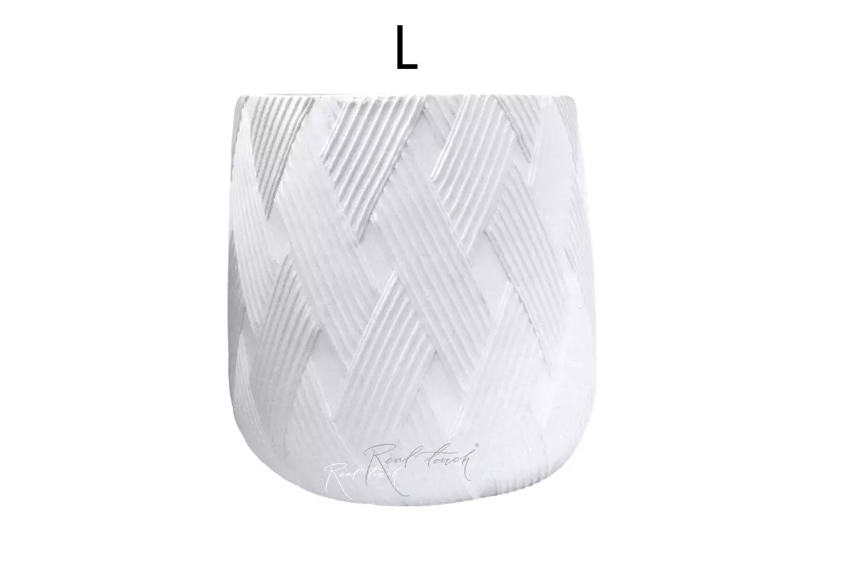 Planter Real Touch classic (L) - white Planter Real Touch classic (L) - white