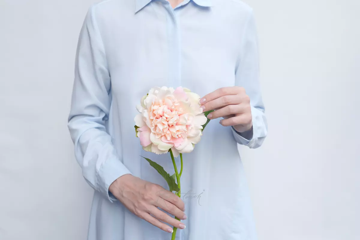 Peony Terry - peach