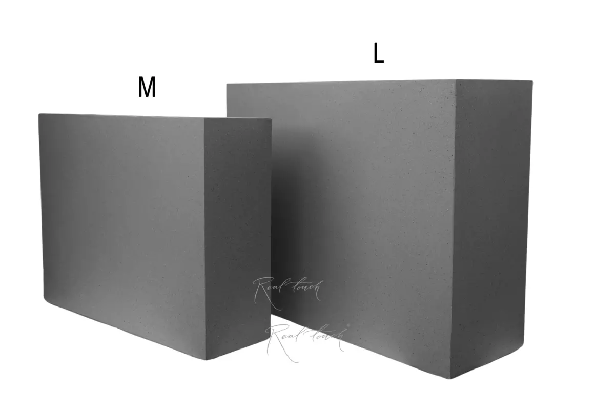 Rectangular flowerpot 92*33*73 - Gray