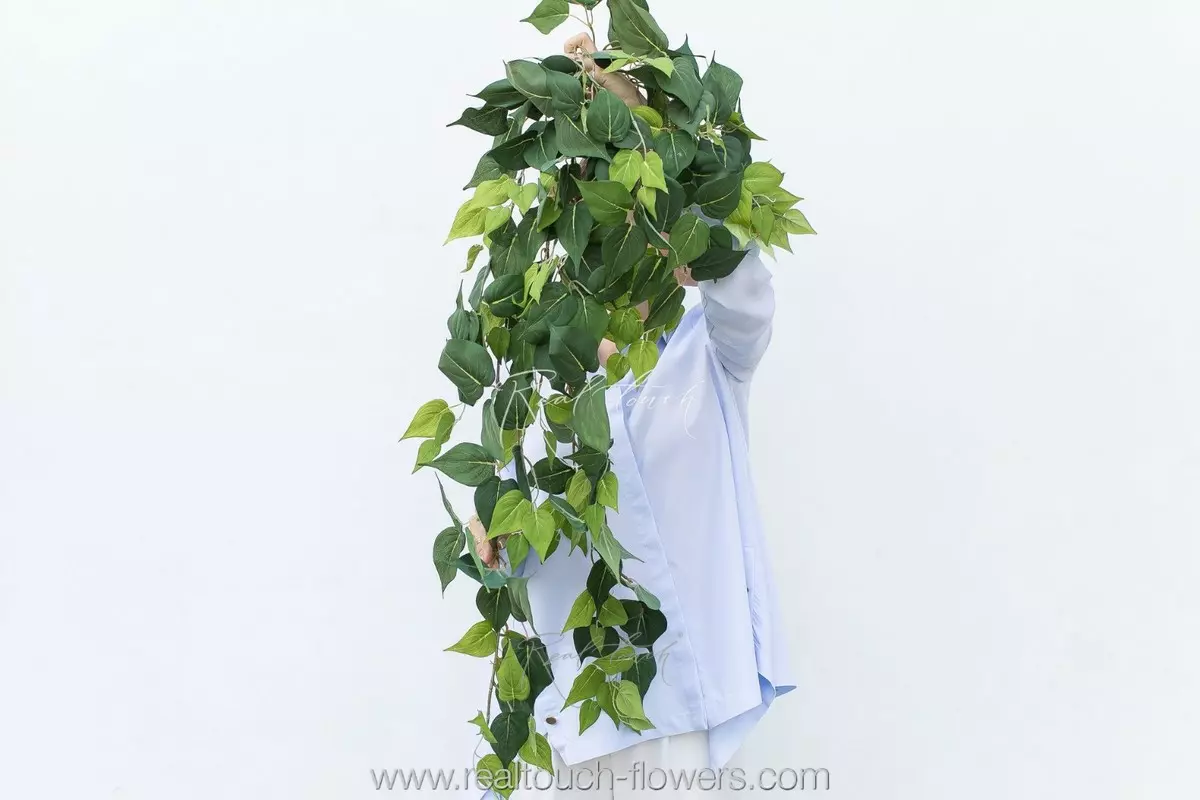 Artificial Hanging Liana bush 100cm - green