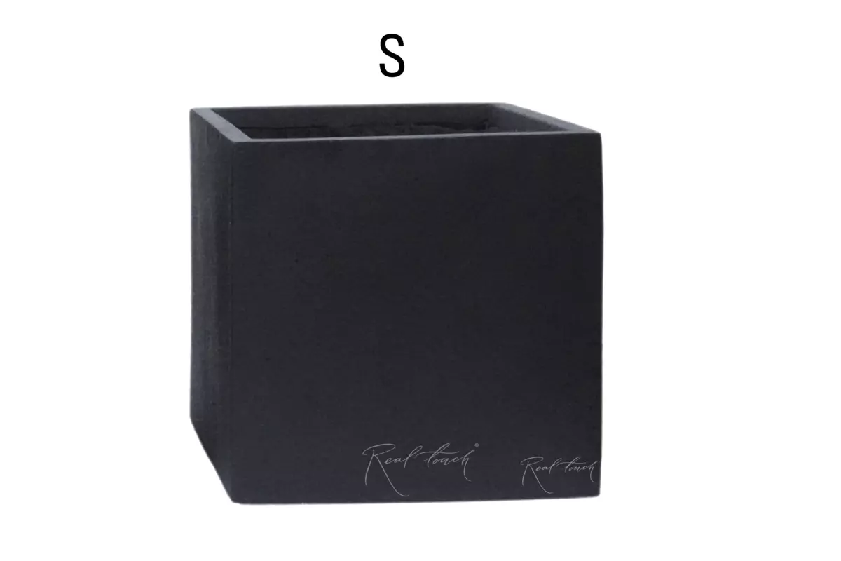 Flowerpot cube 31,5*31,5*32 - Black
