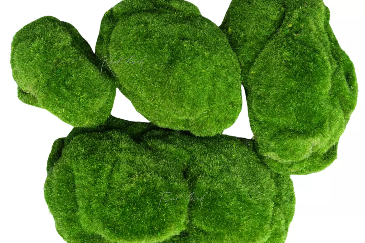 Moss hummocks (set of 4 pcs) (color shade 2) - Dark green Moss hummocks (set of 4 pcs) (color shade 2) - Dark green