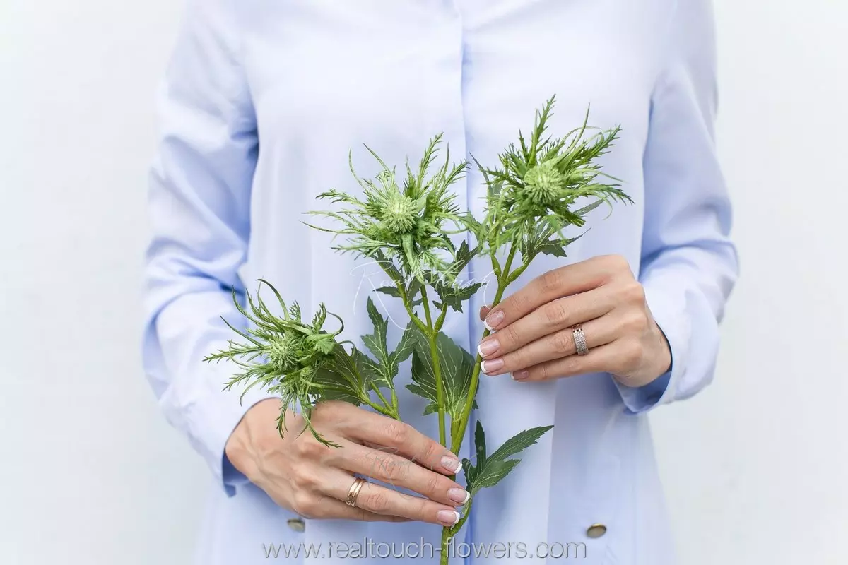 Real Touch Thistle - green Real Touch Thistle - green