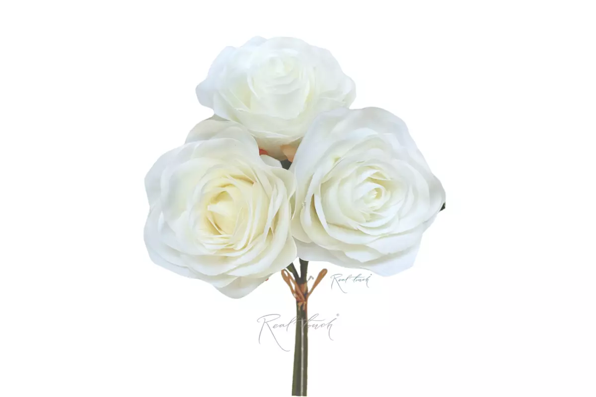 Bouquet of 3 Roses - white Bouquet of 3 Roses - white