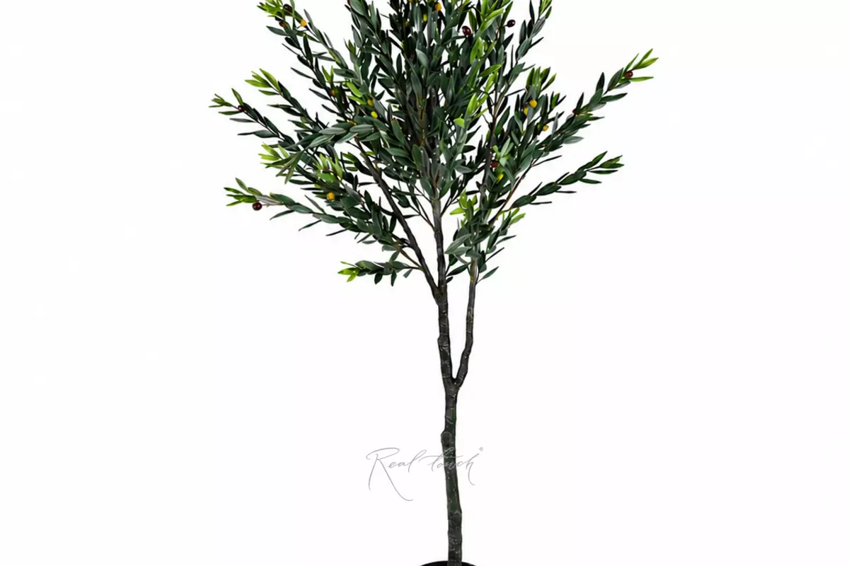 Artificial Olive Bush 175 cm in pot - green Artificial Olive Bush 175 cm in pot - green