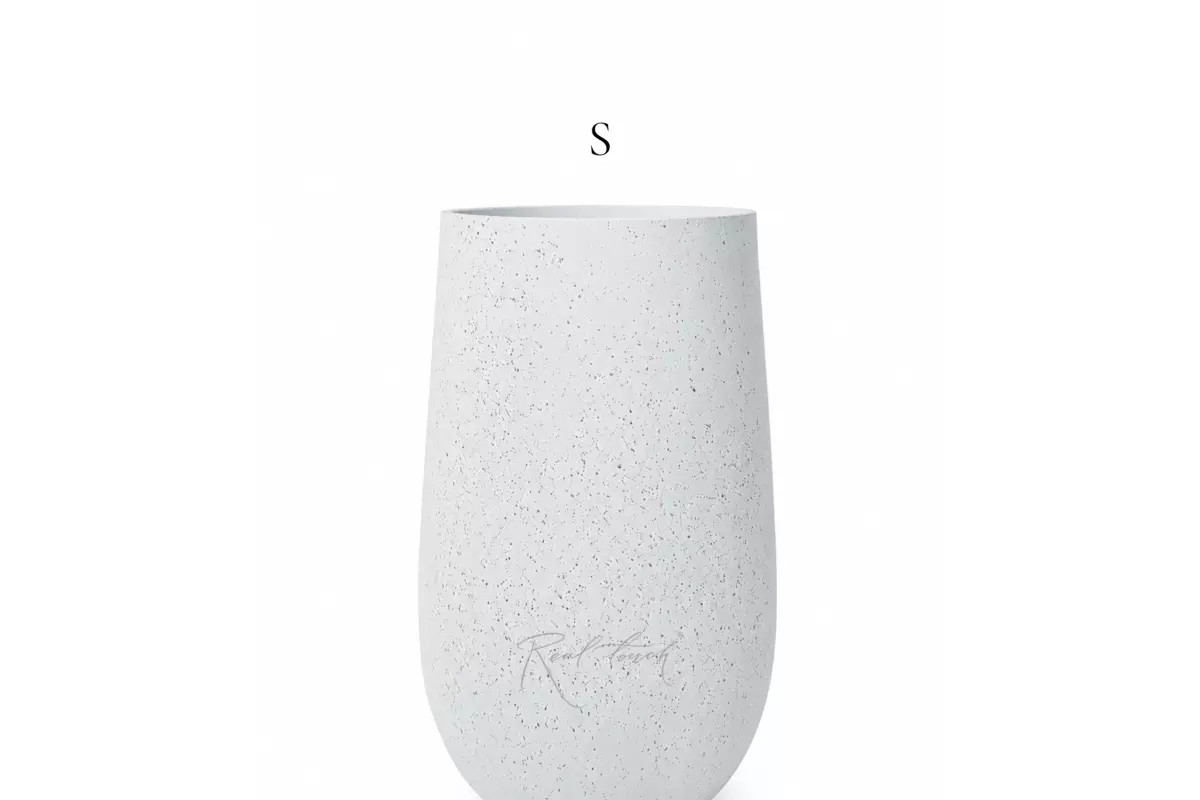 Flowerpot 31*31*53 - white Flowerpot 31*31*53 - white